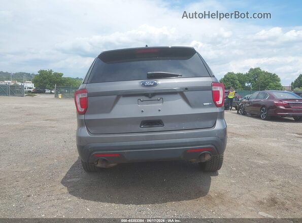 1FM5K8ARXHGC41333 2017 FORD UTILITY POLICE INTERCEPTOR Gray 