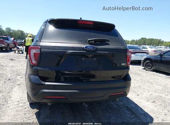 1FM5K8ARXJGA21793 2018 FORD POLICE INTERCEPTOR Black 