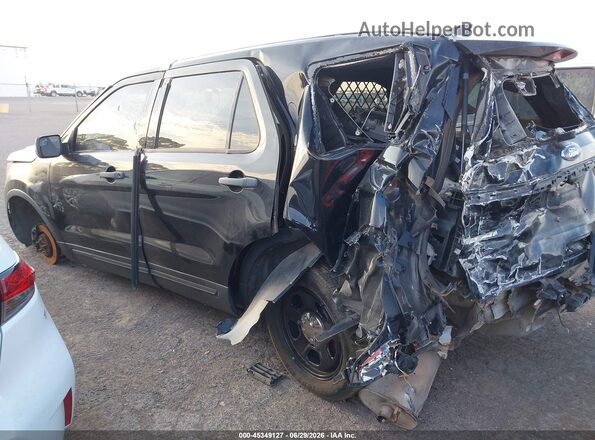 1FM5K8AT8JGC95134 2018 FORD POLICE INTERCEPTOR Black Rear left