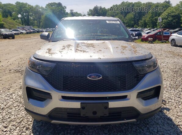 1FM5K8AW3SGC77832 2025 FORD EXPLORER Silver Front view