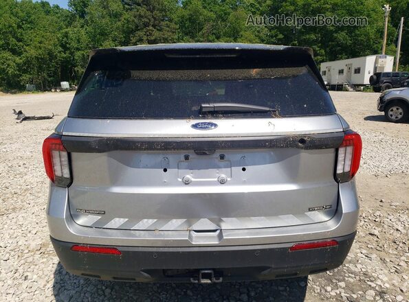 1FM5K8AW3SGC77832 2025 FORD EXPLORER Silver Rear view