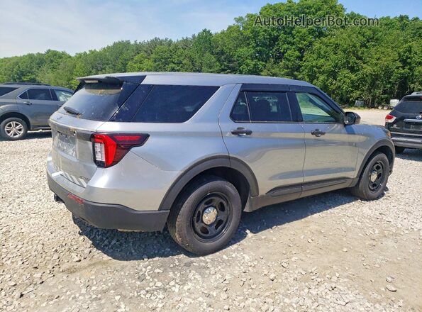 1FM5K8AW3SGC77832 2025 FORD EXPLORER Silver Rear right