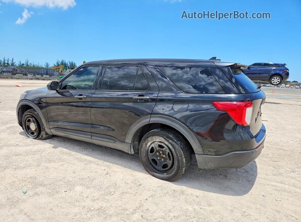 1FM5K8AW4LGC13610 2020 FORD EXPLORER Black უკანა მარცხენა