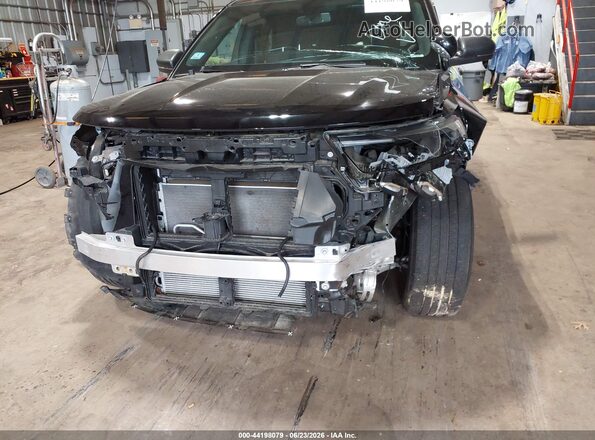 1FM5K8AW4PNA04398 2023 FORD POLICE INTERCEPTOR Black Front view