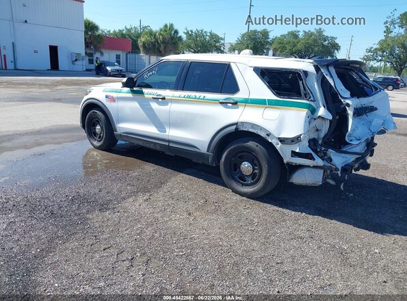 1FM5K8AW7LGC13486 2020 FORD POLICE INTERCEPTOR White Rear left