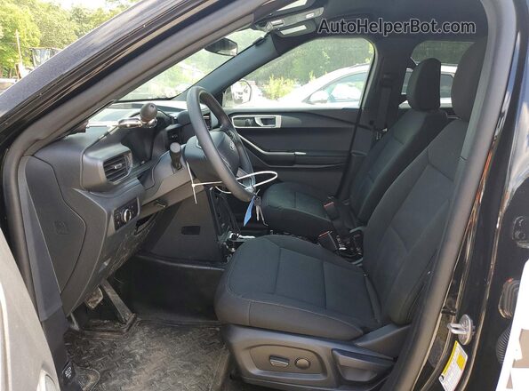 1FM5K8AW7SGA86883 2025 FORD EXPLORER Black წინა სალონის ხედი