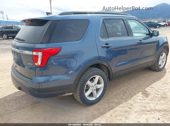 1FM5K8B80JGC35374 2018 FORD EXPLORER Blue 