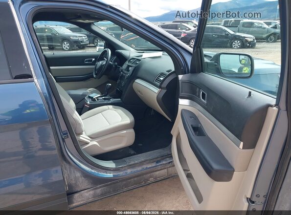 1FM5K8B80JGC35374 2018 FORD EXPLORER Blue 