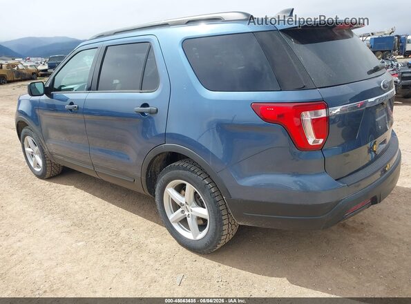 1FM5K8B80JGC35374 2018 FORD EXPLORER Blue 
