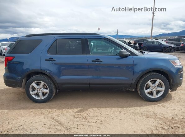 1FM5K8B80JGC35374 2018 FORD EXPLORER Blue 