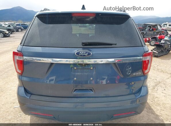1FM5K8B80JGC35374 2018 FORD EXPLORER Blue 