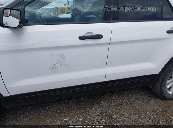 1FM5K8B81GGC51799 2016 FORD EXPLORER White 
