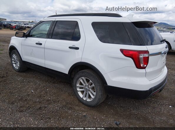 1FM5K8B81GGC51799 2016 FORD EXPLORER White 