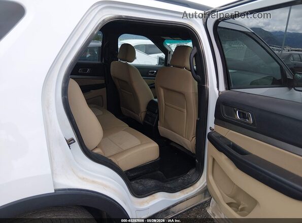 1FM5K8B81GGC51799 2016 FORD EXPLORER White 