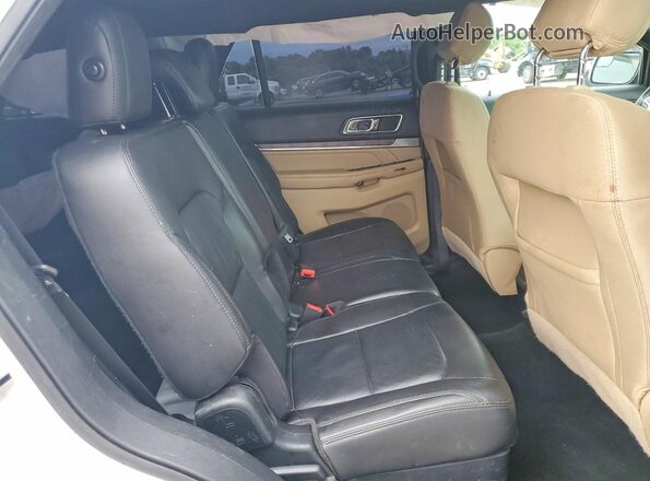 1FM5K8B81GGC63046 2016 FORD EXPLORER Белый Вид задней части салона