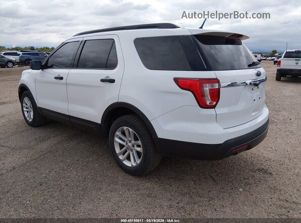 1FM5K8B81GGD17767 2016 FORD EXPLORER White 