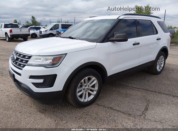 1FM5K8B81GGD17767 2016 FORD EXPLORER White 