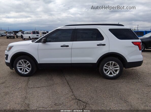 1FM5K8B81GGD17767 2016 FORD EXPLORER White 
