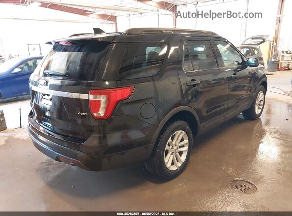 1FM5K8B81HGC91883 2017 FORD EXPLORER Black უკანა მარჯვენა
