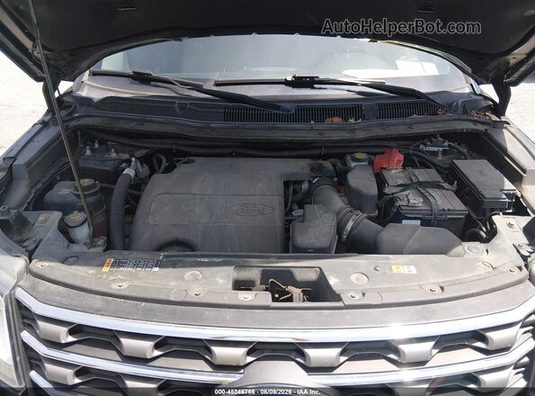 1FM5K8B82HGD15009 2017 FORD EXPLORER Black Vista trasera
