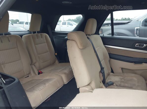 1FM5K8B82HGE29074 2017 FORD EXPLORER Red Вид наклейки з VIN-кодом