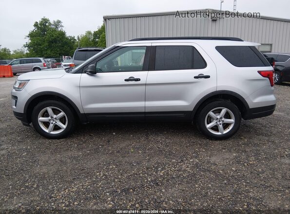 1FM5K8B82JGC45176 2018 FORD EXPLORER Silver 