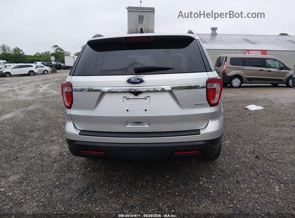 1FM5K8B82JGC45176 2018 FORD EXPLORER Silver 