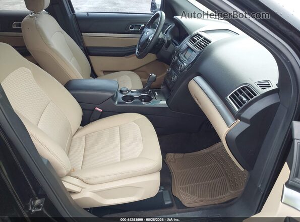 1FM5K8B83GGC51741 2016 FORD EXPLORER Black Սալոնի դիմացի տեսք