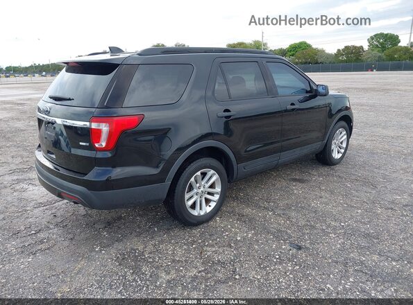 1FM5K8B83GGC51741 2016 FORD EXPLORER Black Հետևի աջ