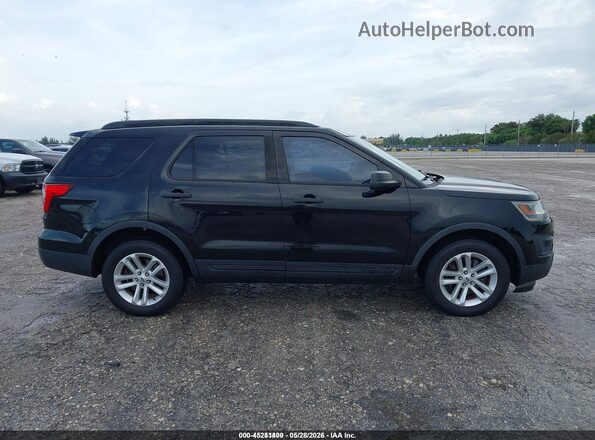 1FM5K8B83GGC51741 2016 FORD EXPLORER Black Սալոնի հետևի տեսք