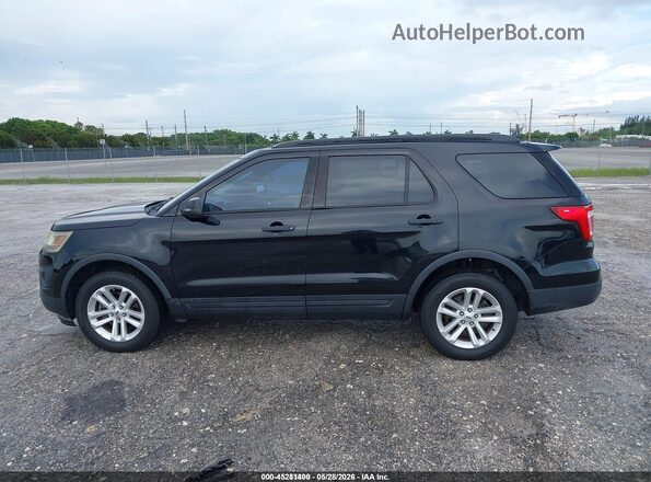 1FM5K8B83GGC51741 2016 FORD EXPLORER Black Սալոնի 360 աստիճան տեսք