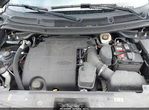 1FM5K8B83GGC51741 2016 FORD EXPLORER Black Հետևի տեսք