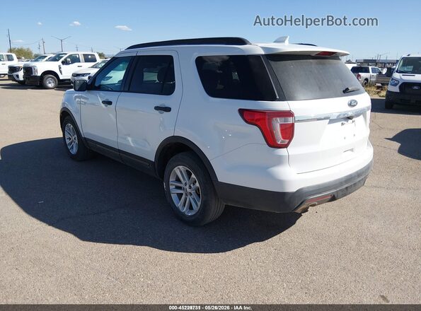 1FM5K8B83GGC63016 2016 FORD EXPLORER Белый Задняя левая четверть