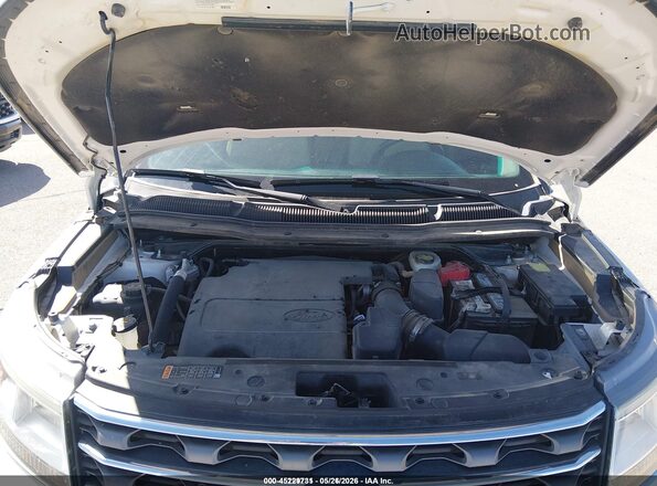 1FM5K8B83GGC63016 2016 FORD EXPLORER Белый Вид сзади
