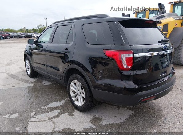 1FM5K8B83HGC58481 2017 FORD EXPLORER Black Trasero izquierdo
