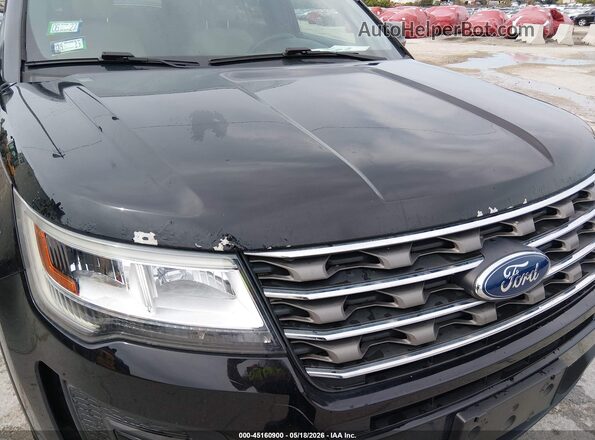 1FM5K8B83HGC58481 2017 FORD EXPLORER Black Vista frontal