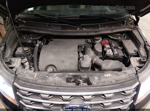 1FM5K8B83HGC58481 2017 FORD EXPLORER Black Vista trasera