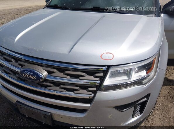 1FM5K8B83JGC45185 2018 FORD EXPLORER Silver 