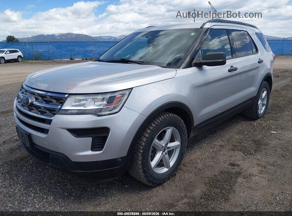 1FM5K8B83JGC45185 2018 FORD EXPLORER Silver 