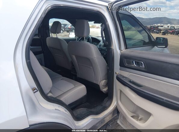 1FM5K8B83JGC45185 2018 FORD EXPLORER Silver 