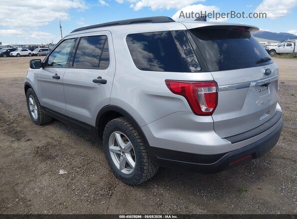1FM5K8B83JGC45185 2018 FORD EXPLORER Silver 