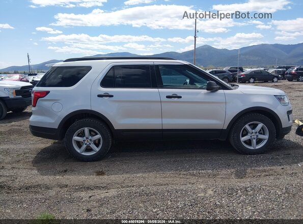 1FM5K8B83JGC45185 2018 FORD EXPLORER Silver 