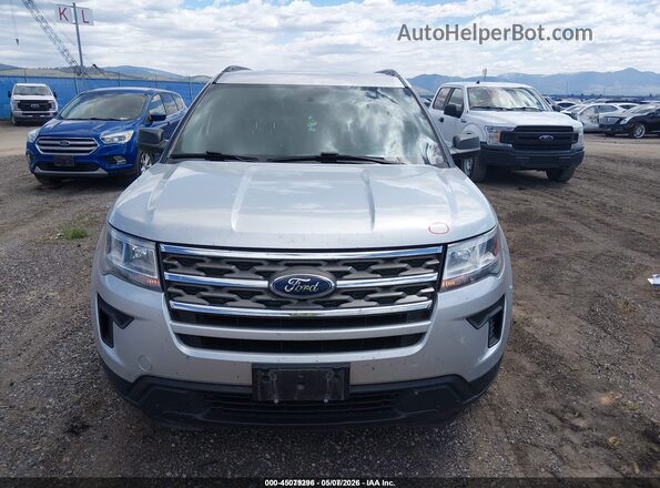 1FM5K8B83JGC45185 2018 FORD EXPLORER Silver 