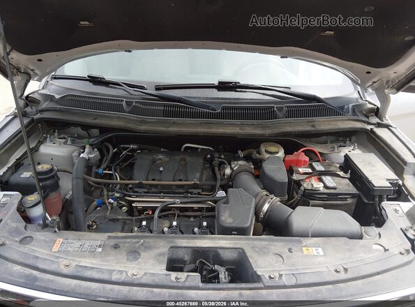 1FM5K8B83JGC45364 2018 FORD EXPLORER Silver Rear view