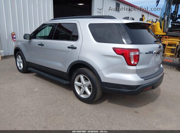 1FM5K8B83JGC45364 2018 FORD EXPLORER Silver Rear left