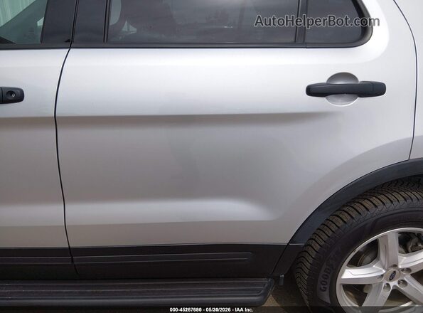 1FM5K8B83JGC45364 2018 FORD EXPLORER Silver 