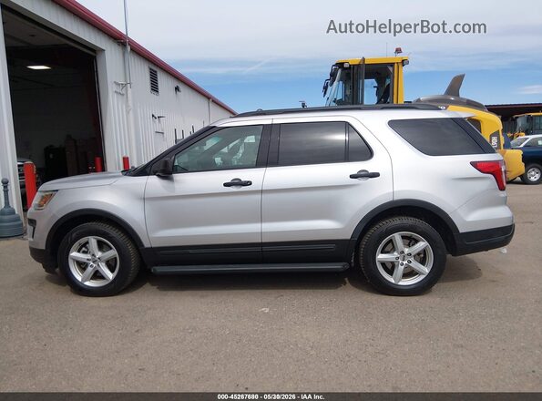 1FM5K8B83JGC45364 2018 FORD EXPLORER Silver 