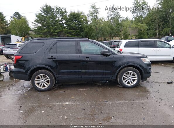 1FM5K8B84GGA57400 2016 FORD EXPLORER Black უკანა სალონის ხედი