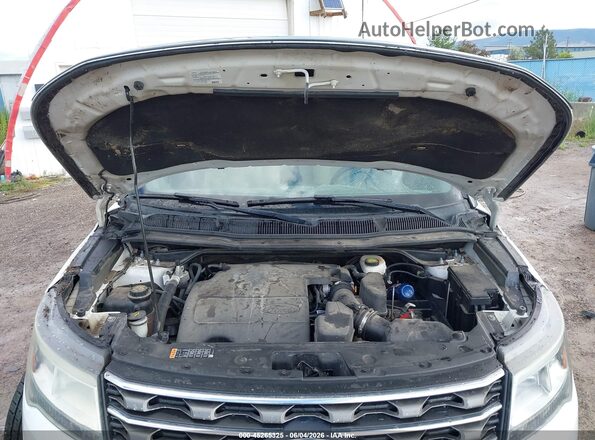 1FM5K8B84GGB37067 2016 FORD EXPLORER White უკანა ხედი