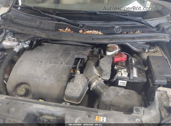 1FM5K8B86GGA48035 2016 FORD EXPLORER Gray Widok z tyłu